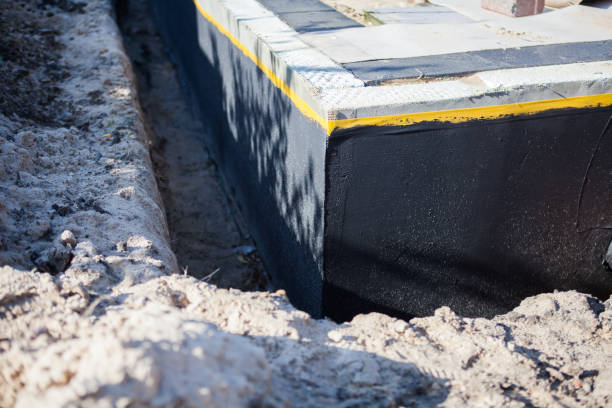 Residential Waterproofing installation at a Greenbelt, MD home by SJ Waterproofing Pros